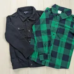 ジャケット　シャツ２枚セット