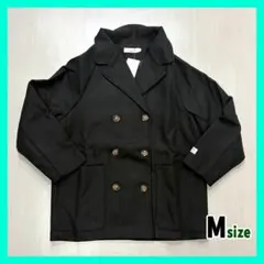 ショートコート トレンチコート M ブラック ジャケット アウター 冬 韓国