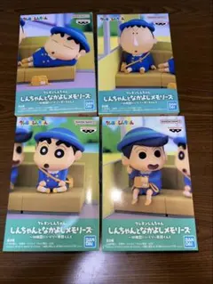 クレヨンしんちゃん フィギュア なかよしメモリーズ4体セット