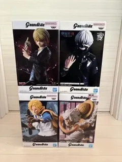 Grandista クラピカ　金木　ルフィ　サボ　4体セット