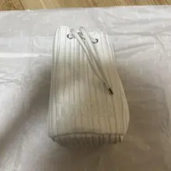 ディオール　ノベルティ　プリーツ巾着ポーチ