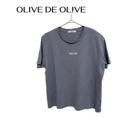 ⭐︎B0570OLIVE DE OLIVE半袖 Tシャツ　シンプルカジュアルのサムネイル