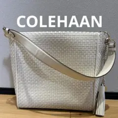 ★日曜セール中 COLEHAAN コールハーン ハンドウーブン ショルダーバッグ