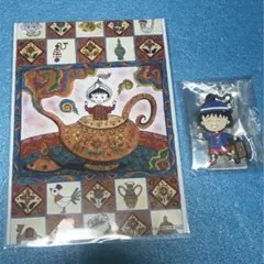 りぼんカフェ　フード特典2Lサイズブロマイド　ちびまる子ちゃん