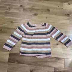 H&M ニットセーター 12-18M ストライプ
