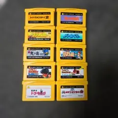 ゲームボーイアドバンス ファミコンミニ ソフト 10本セット
