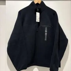 ユニクロ フリースオーバーサイズハーフジッププルオーバー