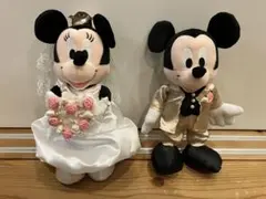 ミッキー・ミニー ウェディングドール　ぬいぐるみ　最終お値下げ