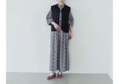 毎日着回したいキルティングベスト(ブラック )/ よしいちひろさんコラボ 毎日着回したいキルティングベスト / よしいちひろさんコラボ