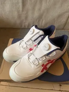 アシックス asics ウィンジョブCP209 白×赤×紺 27cm 新品未使用 - メルカリ