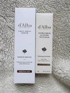 【サンプルつき】ダルバ　ファーストスプレーセラム　オールインワンマルチバーム