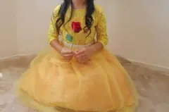 キャサリンコテージ　130cm 黄色　ドレス　発表会