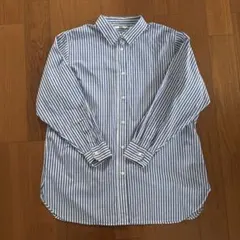 ★UNIQLO ユニクロ★ストライプシャツ　Lサイズ