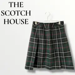 THE SCOTCH HOUSE ザ　スコッチハウス　チェック柄 スカート　Mのサムネイル