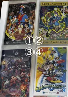 ディズニー ミッキー ポストカード