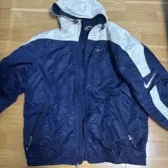 FCRB ブリストル Nike フード付き 取り外し可 ジャケット ネイビーМ
