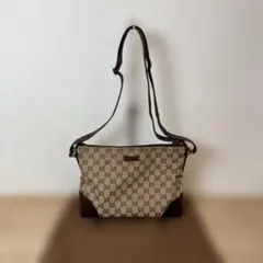 GUCCI グッチ GGキャンバス 114273 ショルダーバッグ 保存袋付き