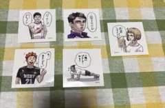 ハイキュー　スクエアステッカーコレクション