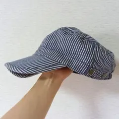 ヒッコリーストライプ ワークキャップのサムネイル