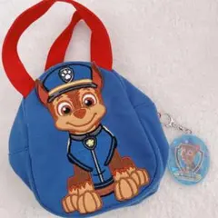 PAW PATROL チェイス バッグ　刺繍　キーホルダーつきのサムネイル