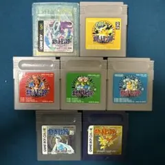 GB ポケットモンスター シリーズ 7本セット