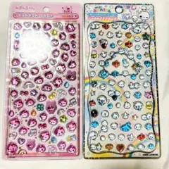 ボンボンドロップシール　しずくちゃん　ジュエルプチドロップシール　あわわちゃん