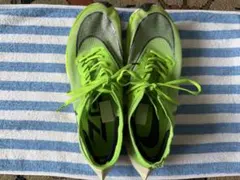Nike ZoomX ヴェイパーフライ ネクスト%蛍光グリーン