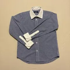 SHIPS チェック柄 長袖シャツ 130