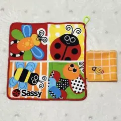 Sassy サッシー ループ付きタオル ハンカチ セット