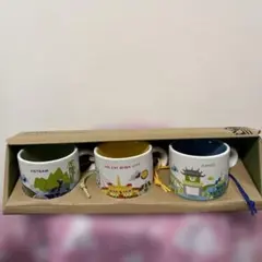 福*髪様 スターバックス　ベトナム都市マグカップセット（3個）