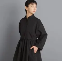 新品 foufou/ドルマンスリーブギャザーワンピ－ス - メルカリ