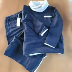 ネイビー パジャマ 上下セット