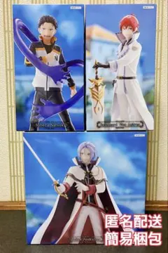 リゼロ GIGO フィギュア スバル ラインハルト ユリウス リゼロ スバル ユリウス ラインハルト フィギュア GiGO限定 セット