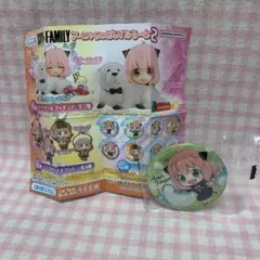 SPY×FAMILY アーニャいっぱい！あそーと2 C賞 缶バッジ アーニャB