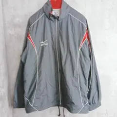【mizuno】黒のウィンドブレーカー　M　着丈70