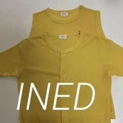 INED イエロー　半袖アンサンブルのサムネイル