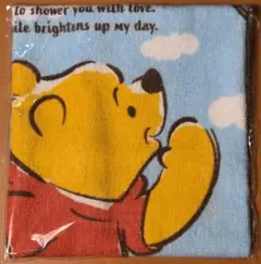 ウィニー・ザ・プー ハンドタオル 約35cm角