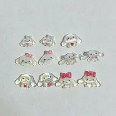 サンリオ　シナモン　ネイルパーツ　セット　11個