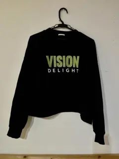 GU ジーユー　トレーナー　クロップド丈　レディース　M