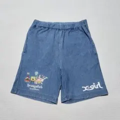 X-girl Stages スポンジ・ボブ ハーフパンツ 120