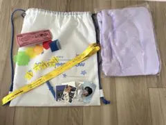 TXT 京セラ　アプグレ特典　プレミアムシート　ブランケット　トレカ　ボムギュ
