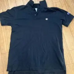 Champion ブラック ポロシャツ M