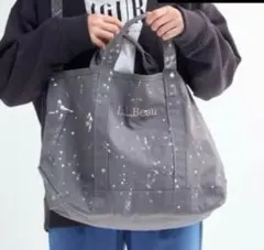 L.L bean グローサリートートバッグ　ペイント