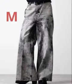 【CLEL】 ヴィンテージデザイン フレアデニムパンツ Mサイズ