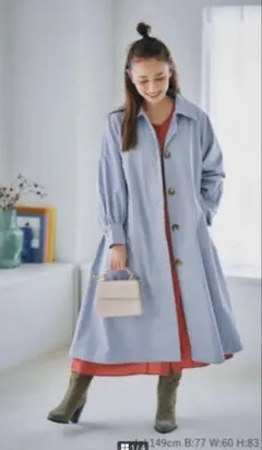 【新品】COHINA バックタックステンカラーコート