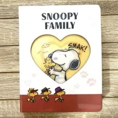 希少　絵が動く　SNOOPY ハードカバー　ノート　ハート型窓付き　手帳　中国