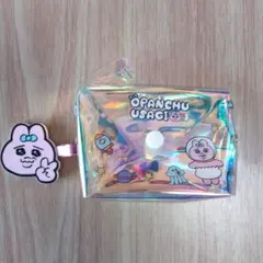 【週末価格】おぱんちゅうさぎ　オーロラミニポーチ＆前髪クリップ