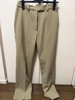 mila owen センタープレス カジュアルパンツ