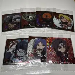 ナルト　ウエハースシール　 7枚セット