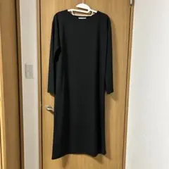 chocol raffine robeブラックワンピース